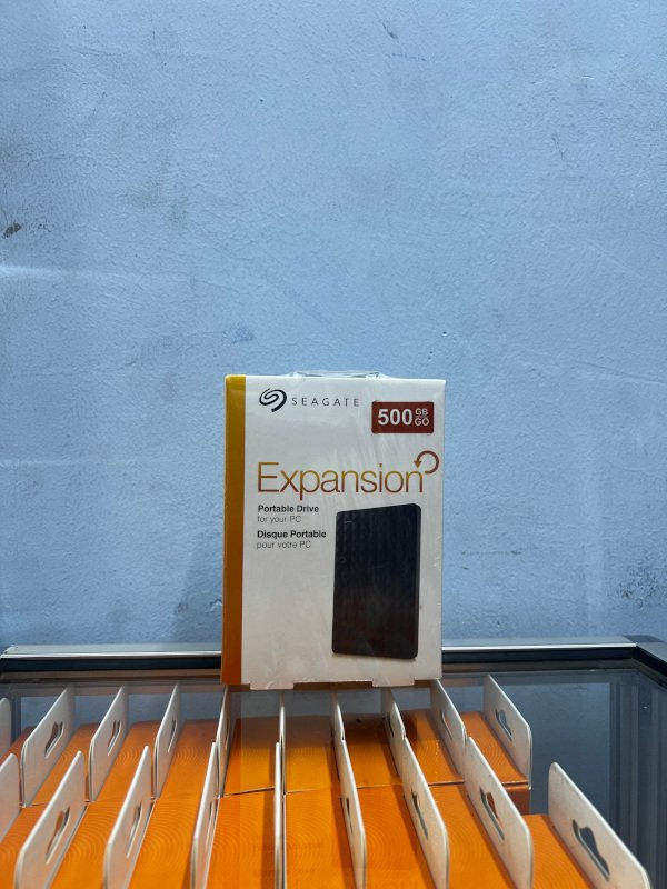 SEAGATE 500GB Portable Drive front